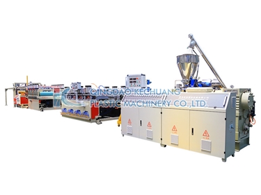 PVC foam board production line