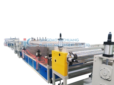 PP, PC, PVC Corrugated Sheet Tile Extrusion Line